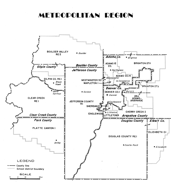 Region Map - Metro