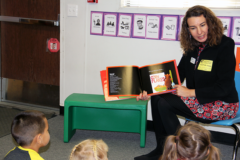 Katy Anthes Reading to Preschoolers