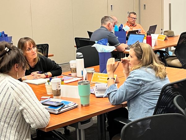 Photos from the Transformation Network kickoff meeting on June 11, 2025, in Brighton. 