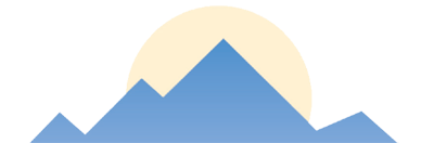 Mountain and sunset, representing the village (mountain) part of the ICAP implementation team. These consist of students and families, community members, and businesses.